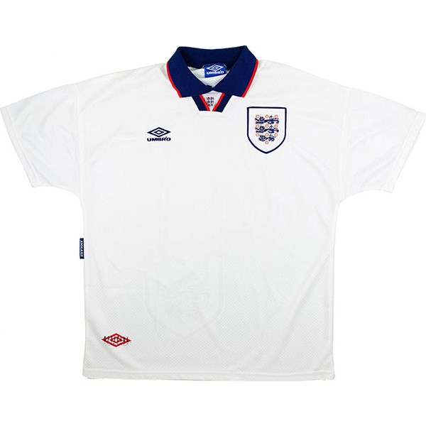 Camiseta Inglaterra Replica Primera Ropa Retro 1994 Blanco